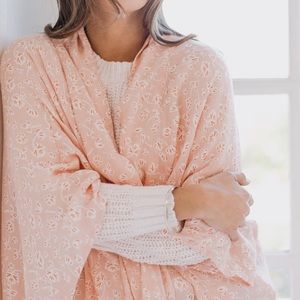 Light pink kimono